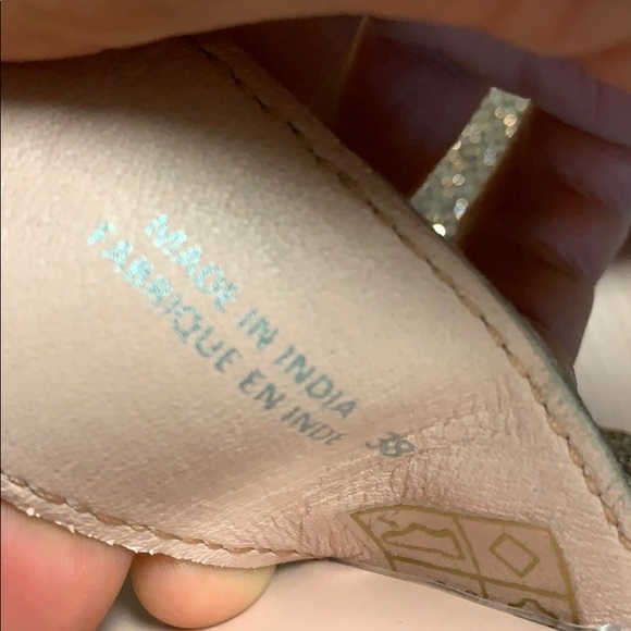 used Free People Harper Gem Slide Platform Sandal - Picture 5 of 7